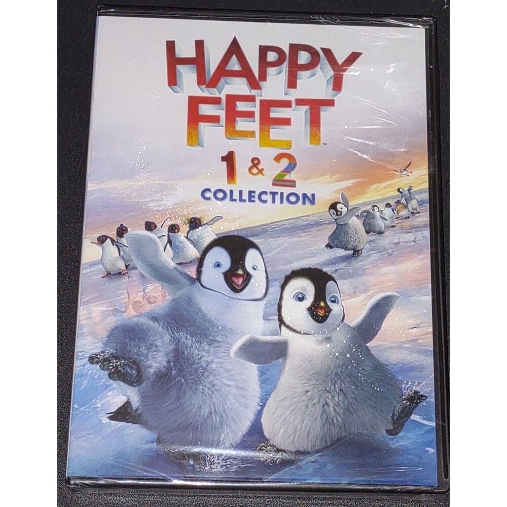 Happy FEET 1 & 2 collection DVD NEW kids movie New